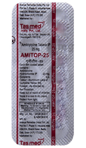 Amitop 25 Tablet image