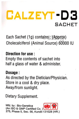 Calzeyt-D3 Sachet image Calzeyt-D3 Sachet image