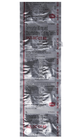TAZloC-CT 80 Tablet image