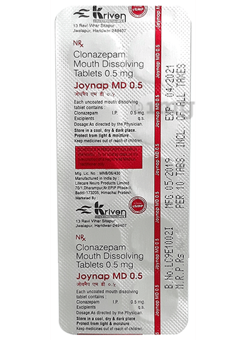 Joynap MD 0.5 Tablet image