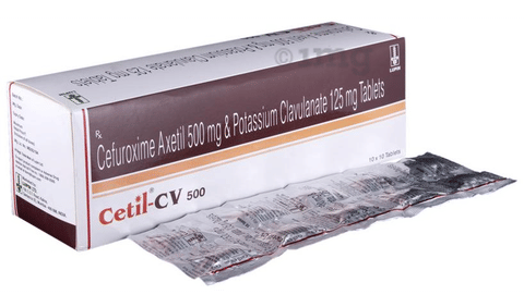 Cetil-CV 500 Tablet image Cetil-CV 500 Tablet image