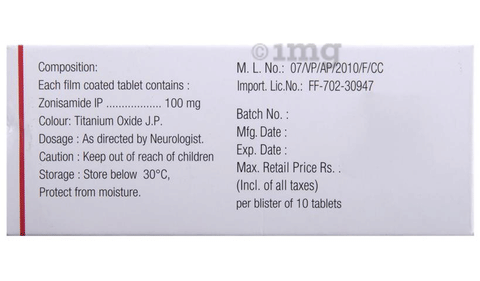 Zonegran Tablet image
