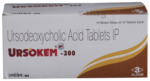 Ursokem 300 Tablet: View Uses, Side Effects, Price and Substitutes | 1mg