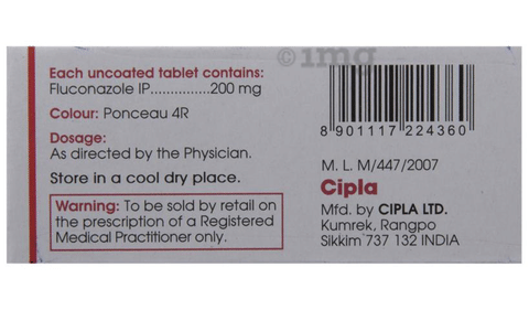 Forcan 200 Tablet image