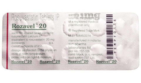 rozaVEL 20 Tablet image