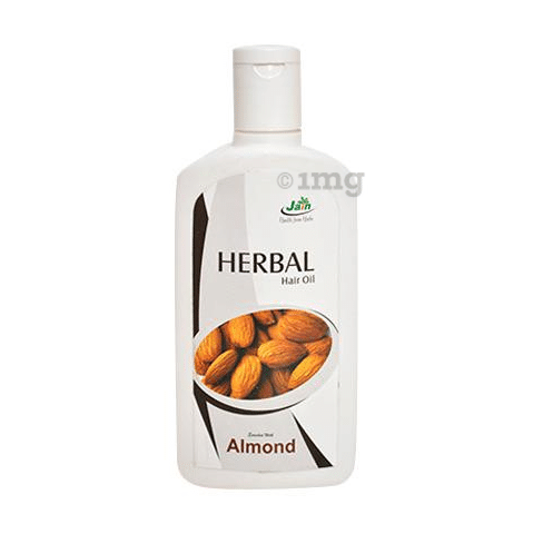 Jain Herbal Almond Hair Oil: Buy bottle of 100 ml Oil at best price in  India | 1mg