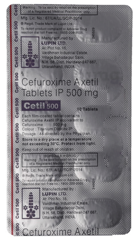 Cetil 500 Tablet image Cetil 500 Tablet image
