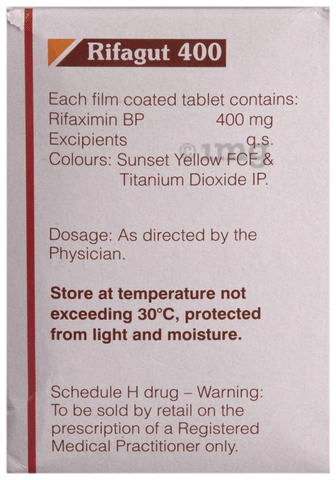 Rifagut 400 Tablet image Rifagut 400 Tablet image