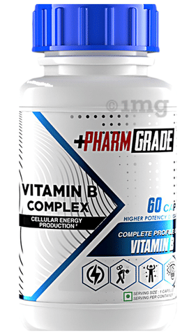 Pharmgrade Vitamin B Complex Capsule image Pharmgrade Vitamin B Complex Capsule image