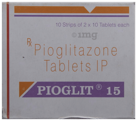 Pioglit 15 Tablet image
