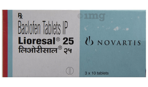 Lioresal 25 Tablet image