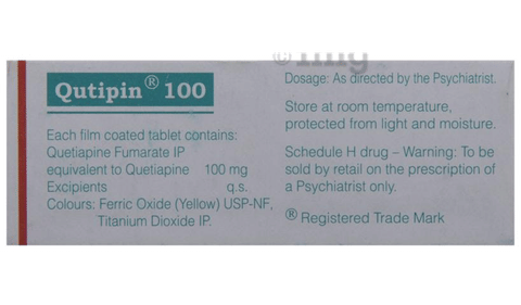 Qutipin 100 Tablet image Qutipin 100 Tablet image
