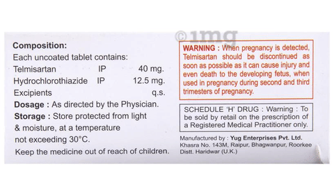 Telmiyug H Tablet image