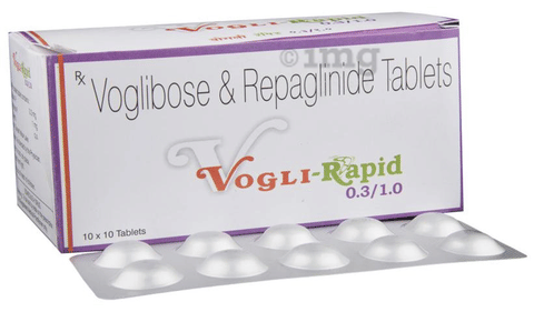 Vogli-Rapid 0.3/1.0 Tablet image Vogli-Rapid 0.3/1.0 Tablet image