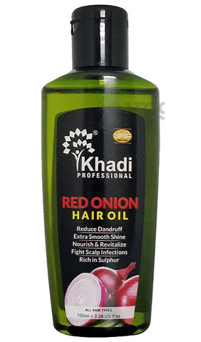 Khadi Red Onion Hair Oil Shampoo and Conditioner at Best Price  PIKMAX