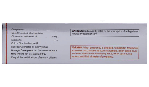 OlmIN 20 Tablet image