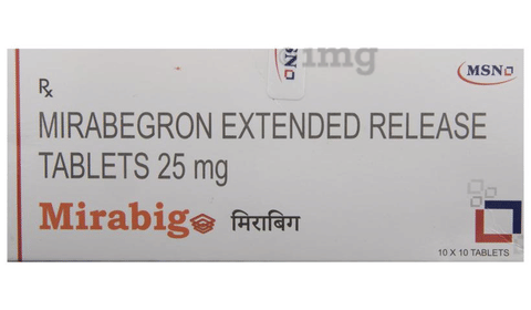Mirabig 25mg Tablet ER image