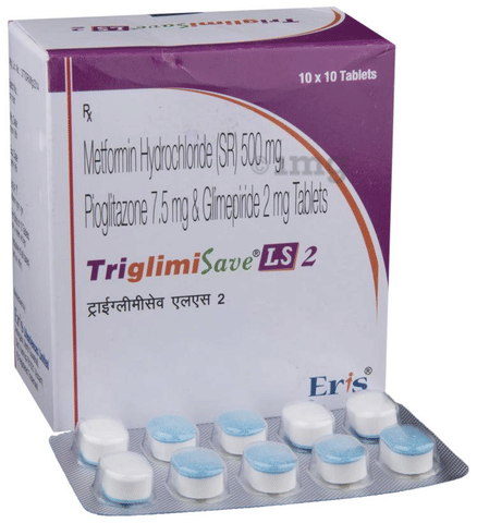 Triglimisave LS 2 Tablet SR image Triglimisave LS 2 Tablet SR image