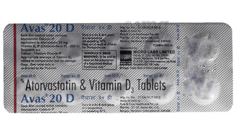 Avas 20 D Tablet image