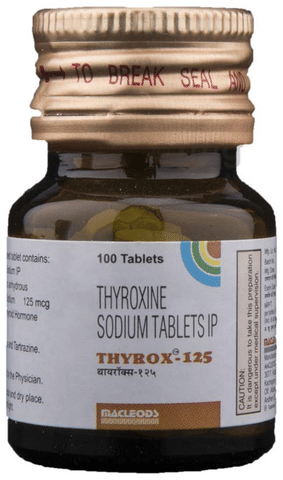 Thyrox 125 Tablet image