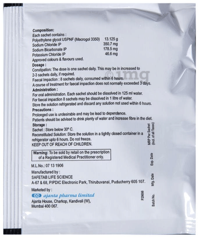 Macrogol Sachet image