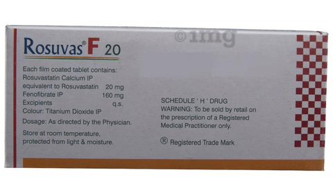 Rosuvas F 20 Tablet image
