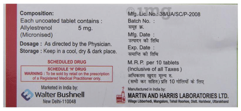 Gestin sales 5 mg