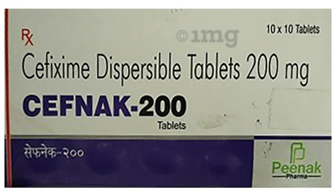 Cefnak 200 Tablet DT image