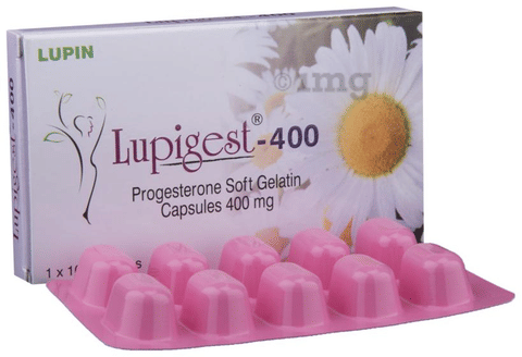 Lupigest 400 Soft Gelatin Capsule