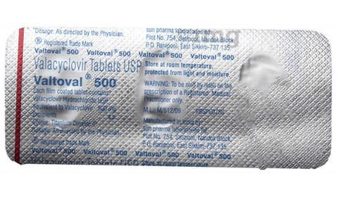Valtoval 500 Tablet image
