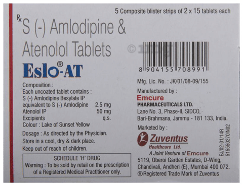 Eslo-AT Tablet image Eslo-AT Tablet image