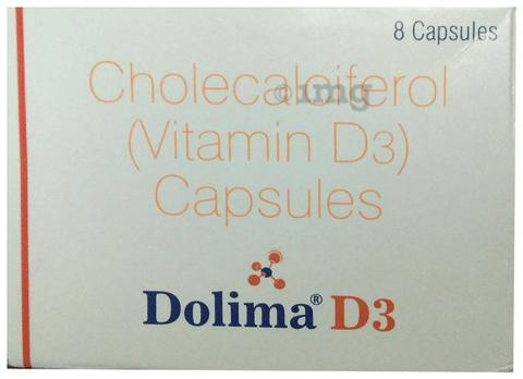 डोलिमा डी3 कैप्सूल image डोलिमा डी3 कैप्सूल image
