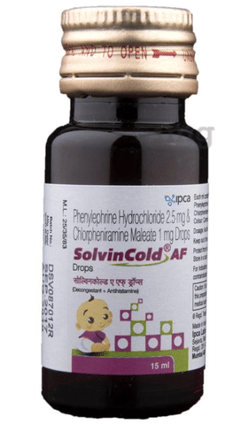 Solvin Cold AF Oral Drops image Solvin Cold AF Oral Drops image