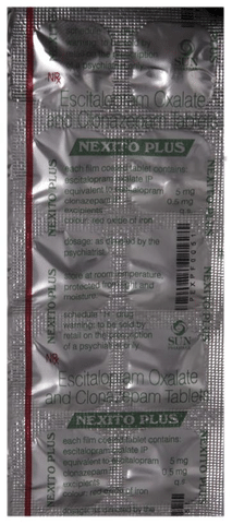 Nexito plus hot sale 5mg