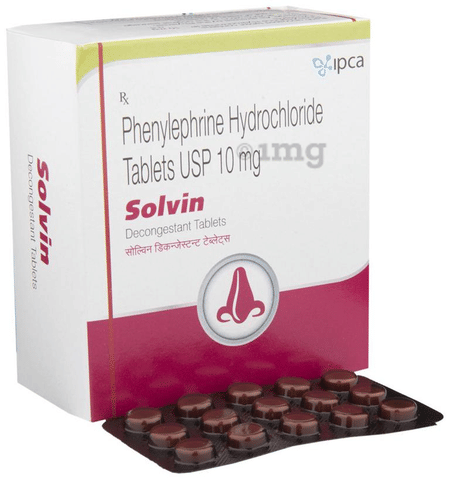 Solvin Decongestant Tablet image