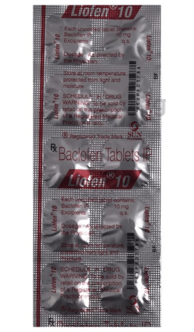 Liofen 10 Tablet image