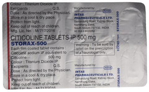 Storax 500 Tablet image