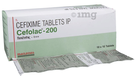 Cefolac 200 Tablet image