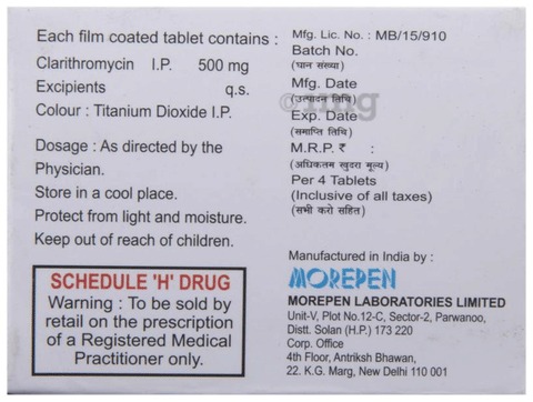 Klarim 500 Tablet image