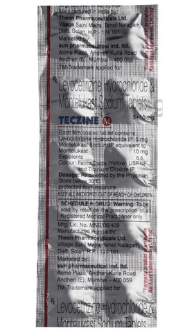 Teczine M Tablet image