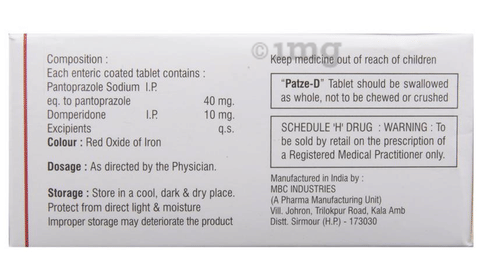 Patze-D Tablet image