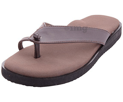 Buy PHARMEASY DIABETIC & ORTHOPEDIC MEN SLIPPERS (FASHION RANGE-4) BROWN  COLOR SIZE 9 Online & Get Upto 60% OFF at PharmEasy