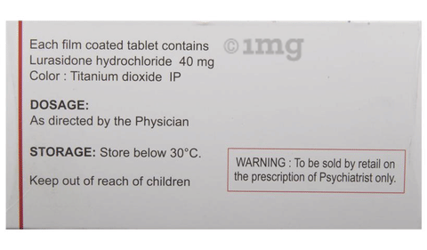 Lurata 40 Tablet image