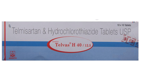 Telvas H 40/12.5 Tablet image Telvas H 40/12.5 Tablet image