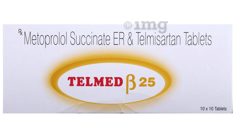 Telmed Beta 25 Tablet ER image