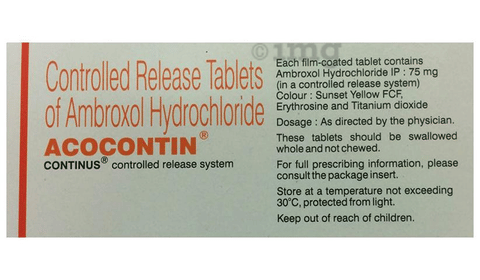 Acocontin Tablet CR image