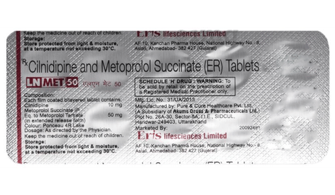 LN Met 50 Tablet ER image