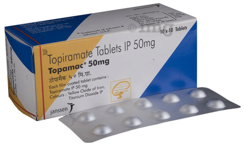 TOPAmac 50mg Tablet image