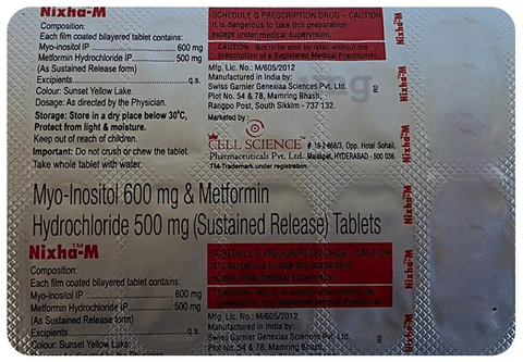 Nixha-M Tablet SR