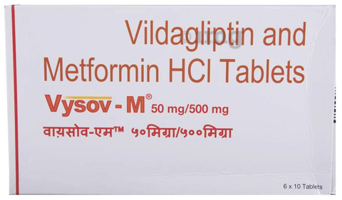 Vysov-M 500mg/50mg Tablet image Vysov-M 500mg/50mg Tablet image